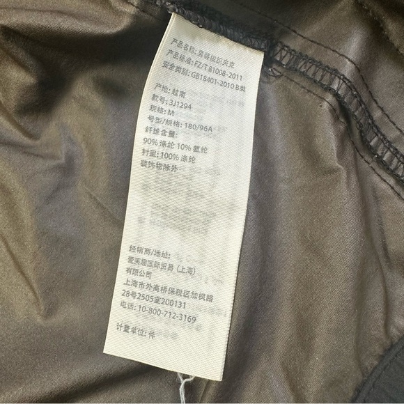 Hollister Zip-Up Windbreaker Black and White Jacket With Pockets - Picture 13 of 15